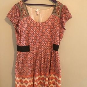 Cute Short Sleeved Summer Dress